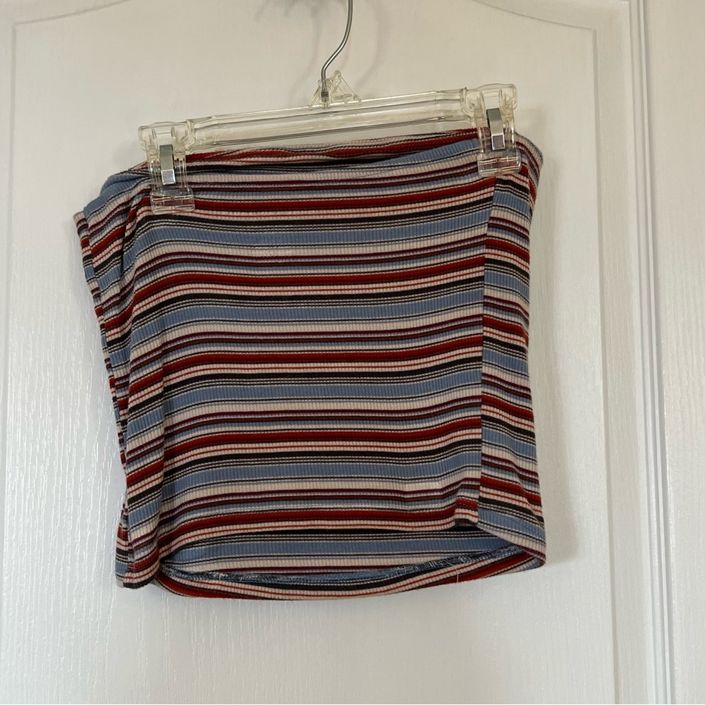 Striped Tube Top - Picture 2 of 2